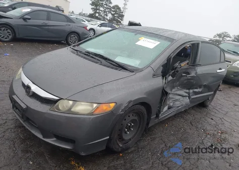 2010 Honda Civic Lx from USA, damaged, VIN 2HGFA1F52AH501471